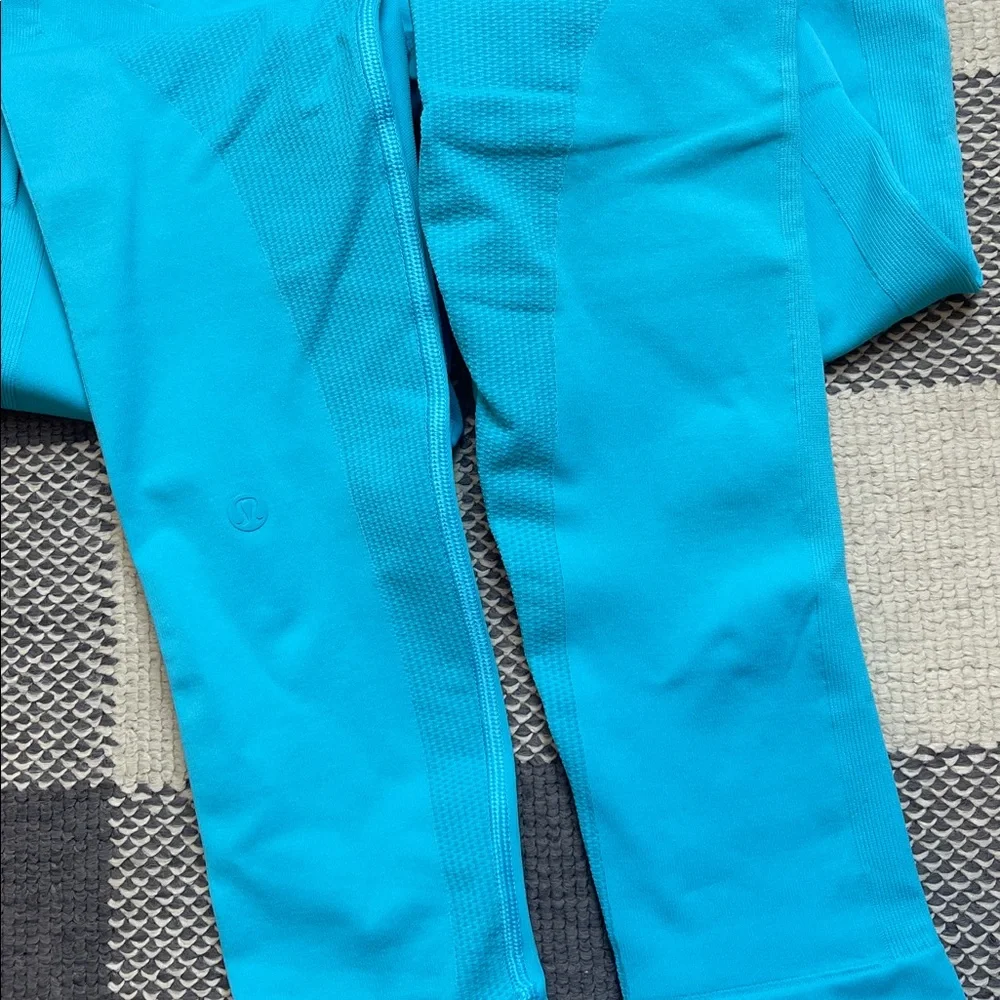 Lululemon Training Tights Teal 8